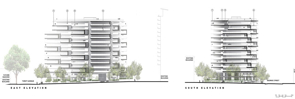Arno Matis Architecture - Wind-Shaped Tower Residential Condo - Semiah by Marcon, Whiterock, Modern Architecture Greater Vancouver